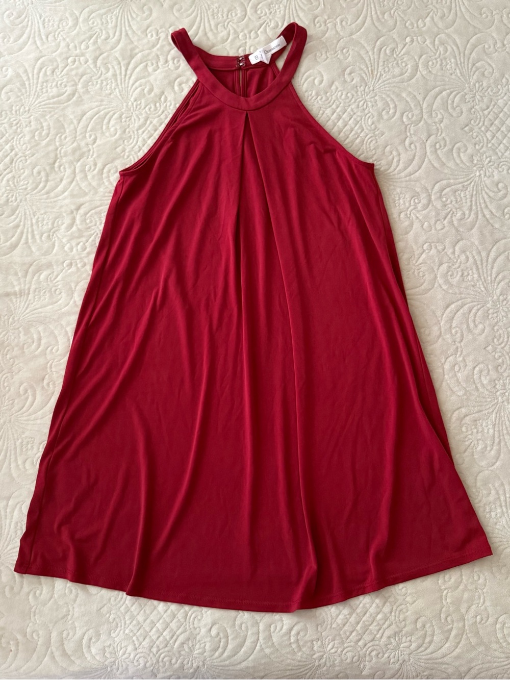 BCBGeneration Wine Halter Swing Tank